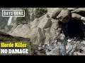 NO DAMAGE - Days Gone Horde Killer - Bear Creek Hot Springs Horde - PS4