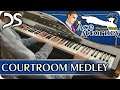 Phoenix Wright: Ace Attorney - "Courtroom Medley" [Nostalgic Piano Cover/Duet] || DS Music
