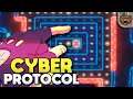 Seja um Hacker cyberpunk! - Cyber Protocol | Jogo Rápido - Gameplay PT-BR