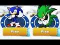 Sonic Dash vs Sanic The Crazy Hedgehog Gameplay