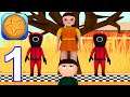 Squid Game Challenge 3D - Gameplay Walkthrough Part 1 Level 1 - 7 (Android,iOS)