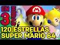 Super Mario 64 EN 3 HORAS: 120 ESTRELLAS | 03:30:00 | Speedrun Improvisado
