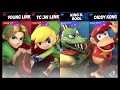 Super Smash Bros Ultimate Amiibo Fights   Request #3862 Young & Toon Link vs K Rool & Diddy