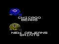 Tecmo Super Bowl (NES) (Season Mode) Week #9: Bears @ Saints