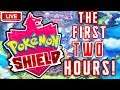 THE FIRST 2 HOURS! | Pokemon Shield Live stream