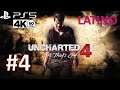 UNCHARTED 4 / Walkthrough #4 / PS5 / 4K 60fps / LATINO / sin comentarios