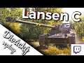 World of Tanks/ Divácký replay/ Lansen C ► Twitch kód!!