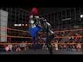WWE 2K19 catwoman v erza scarlet cage match