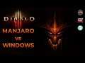 Diablo 3 | Manjaro 20.0.3 vs Windows 10 | RX 5700 + Ryzen 3 3300X | 1440p | Linux Gaming
