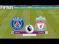 FIFA 21 | PSG vs Liverpool - Super Premier League - Full Match & Gameplay
