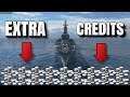 How to Get Extra Credits In World of Warships.
