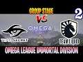 Secret vs Liquid Game 2 | Bo3 | Groupstage OMEGA League Immortal Division | DOTA 2 LIVE