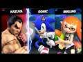 Super Smash Bros Ultimate Amiibo Fights – Kazuya & Co #194 Kazuya vs Sonic & Inkling