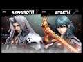 Super Smash Bros Ultimate Amiibo Fights – Sephiroth & Co #71 Sephiroth vs Byleth