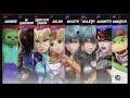 Super Smash Bros Ultimate Amiibo Fights – Steve & Co #112 Z v B
