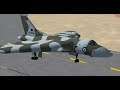 tráfego aéreo com a aeronave Avro Vulcan flight simulator x