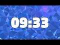 9 MINUTES AND 33 SECONDS TIMER COUNTDOWN [573 seconds - 9:33]