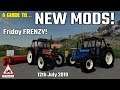 A GUIDE TO... NEW MODS! Friday FRENZY! Farming Simulator 19, PS4, Assistance!