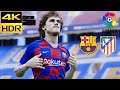Barcelona x Atlético de Madrid - LA LIGA 30/06/2020 - PES 20 Gameplay 4k HDR PC Ultra