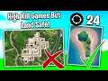 How To Drop High Kill Games But Land Safe (Get More Arena Points)