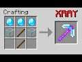 I crafted a secret XRAY PICKAXE in Minecraft UHC...