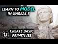 Learn to Model inside Unreal Engine 5! Creating Basic Primitives
