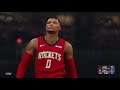 NBA 2K20 - Houston Rockets vs Oklahoma City Thunder (Westbrook returns to OKC)