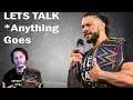 SMACKDOWN Reigns promo & Anything Goes LIVE ! Joe Cronin - WWE News