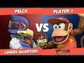 SSC Fall Fest SSBB Losers Quarters - Pelca (Falco) Vs. Player-1 (Diddy Kong) Smash Brawl Tournament