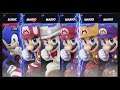 Super Smash Bros Ultimate Amiibo Fights – Request #15897 Sonic vs Mario army