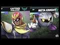 Super Smash Bros Ultimate Amiibo Fights  – Request #18378 Captain Falcon vs Meta Knight