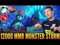 👉That How 12000 MMR Monster Play Mjollnir Electric Storm Spirit - Gameplay By GPK