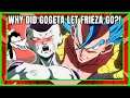 Why Did Gogeta Let Frieza Go?!
