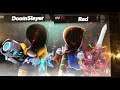 Doom slayer vs Red (smash bros Ultimate)