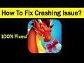 Fix "Dragon City" App Keeps Crashing Problem Android & Ios - Dragon City App Crash Issue