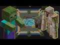 Giant vs Ravager + Iron Golem - Minecraft Mob Battle 1.16.5