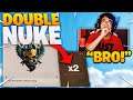 I GOT A DOUBLE NUKE WITHOUT REVERSE BOOSTING ON COLD WAR! MY BEST MATCH YET... ( NUKE GAMEPLAY )