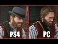 RDR 2 PC vs PS4 Graphics Comparison • Red Dead Redemption 2 Ultra Graphics Comparison