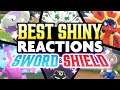 The BEST SHINY REACTIONS in POKEMON SWORD and SHIELD! Shiny Montage!