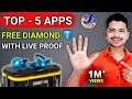 Top 5 - Free Fire Diamond App | how to get free diamonds in free fire | free diamond app 2023