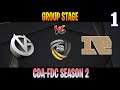 VG vs RNG Game 1 | Bo3 | Group Stage CDA-FDC China S2 | Dota 2 Live