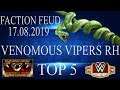 WWE Champions | Venomous Vipers RH | TOP 5 | Faction Feud | 17.08.2019