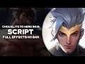 Chou Elite Skin to Hero Skin (Thunderfist) Script | Backup File, Full Effects, Full Frame! | MLBB