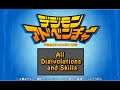 Digimon Adventure PSP All Digivolves Skills (REUPLOAD)