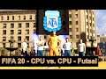FIFA 20: CPU vs. CPU (Legendary) | Futsal - Portugal vs. Argentinien