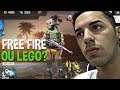 FREE FIRE VIROU LEGO? A ROUPA MAIS ESTRANHA - FREE FIRE AO VIVO