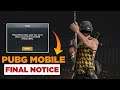This Pubg Mobile Notice give me heart attack - Pubg Mobile ban India - G GURUJI - Hindi Gameplay