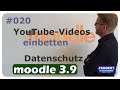 YouTube Videos einbetten - #020 - Moodle - einfach und anschaulich erklärt