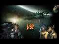 BRUTAL Stellaris : Hivemind + Barbaric Despoiler VS TechnoSlavers + Indentured Megacorp (Part 1)