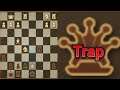 chess Queen trap on d8 leads to mate e1 #Shorts
